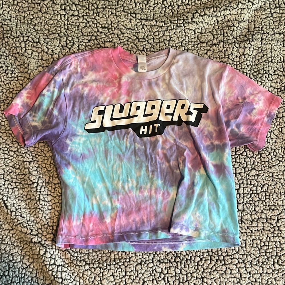 Sluggers Tie Dye Crop Top